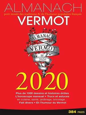 cover image of Almanach Vermot 2020